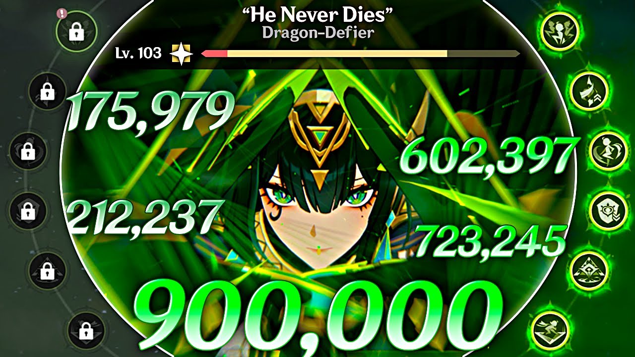 HE NEFER DIES HAHA (C0 to C6 Nefer Showcase)