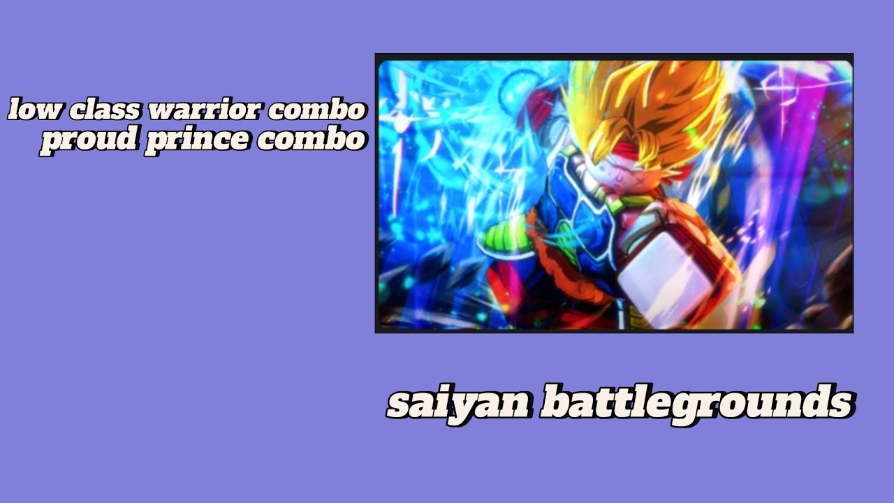 Easy saiyan battlegrounds combo 