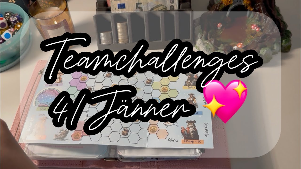 Teamchallenges 🙆🏻‍♀️ | 4/Jänner ❄️ | #sparenmitderumschlagmethode 