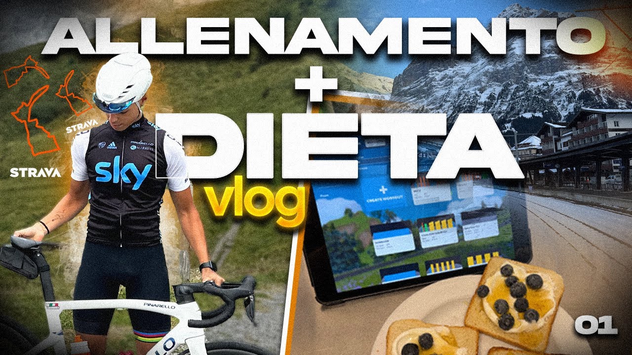 Cosa mangia DAVVERO un Ciclista? - Allenamento & Vlog