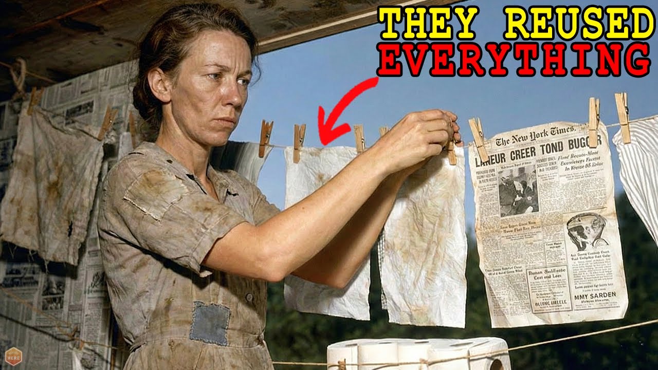 30 Old-School Household Methods Poor Families Used to Survive Hard Times