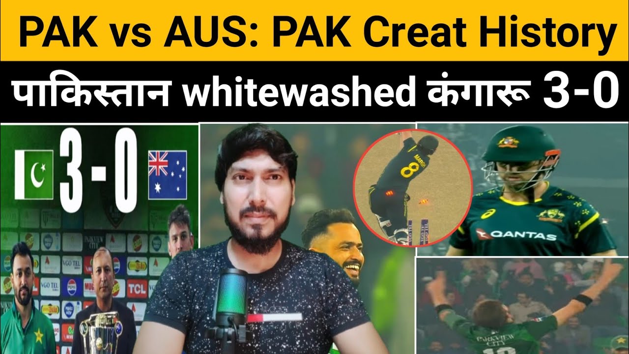 Pak vs Aus: Pakistan creat history,Pak win T-20 i Series 3-0 whitewashed australia ll 