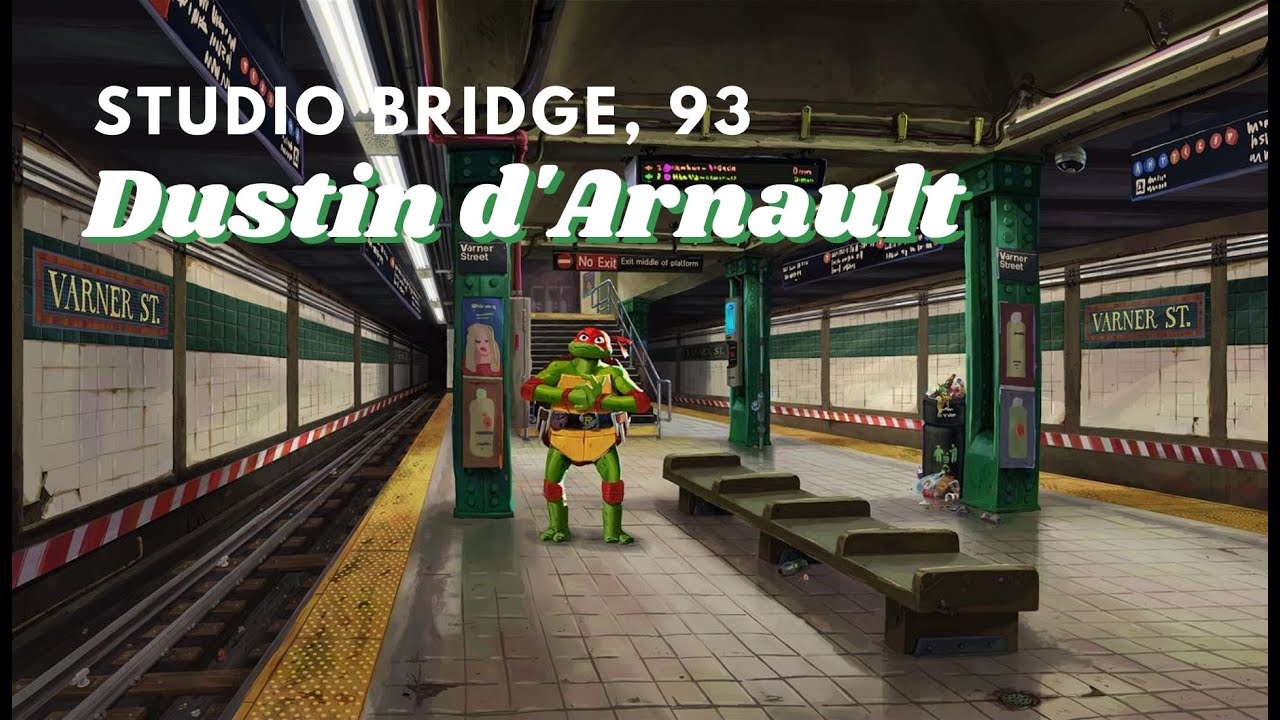 Studio Bridge 93. Dustin d'Arnault with host John English