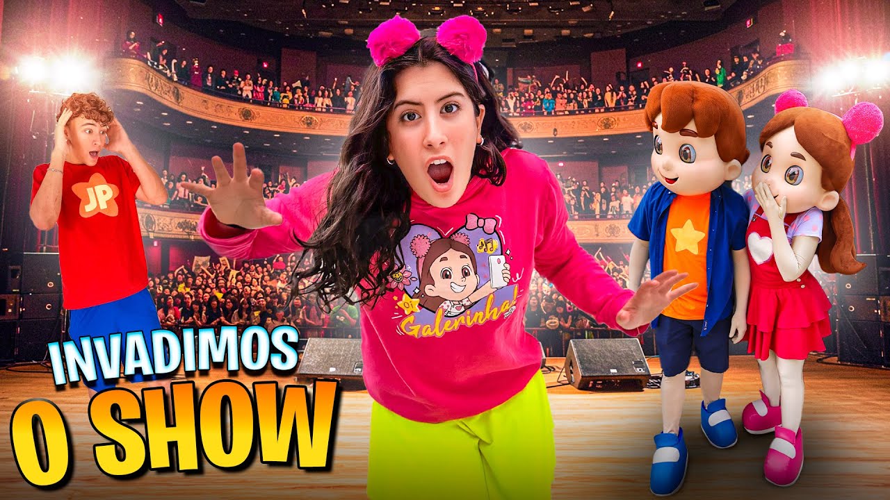 SURPRESA INCRÍVEL! Maria Clara e JP APARECEM NO SHOW DOS BONECOS e a plateia VAI À LOUCURA!