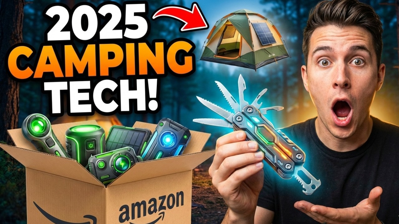 15 INSANE Amazon Camping Gadgets of 2025 (Nobody Tells You About!)