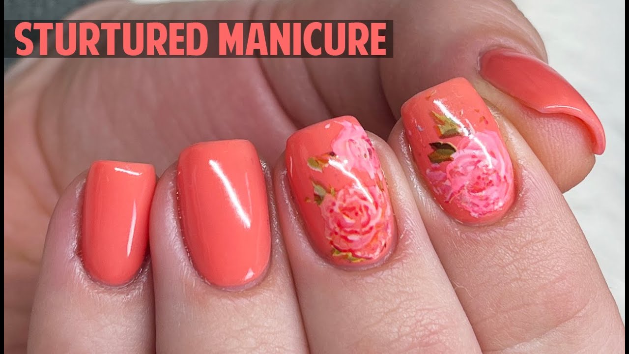 HOW TO DO A STRUCTURED MANICURE WITH BUILDER GEL AND GEL POLISH | Gel Polish Manicure