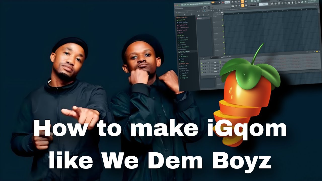 How To Make iGqom From Scratch like We Dem Boyz & General C'mamane | Gqom Cook-up in FL Studio 