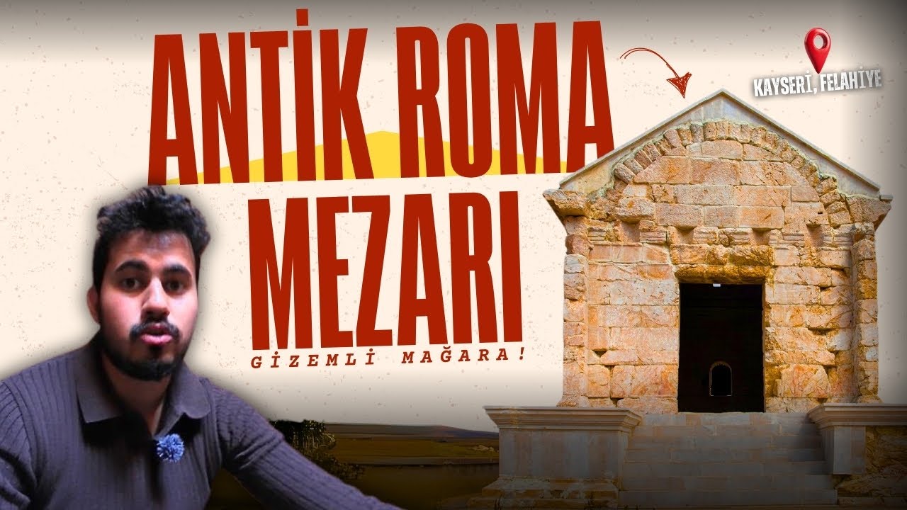 YÜZLERCE METRELİK MAĞARAYA GİRDİM! FELAHİYE'DE ANTİK ROMA MEZAR ANITI!