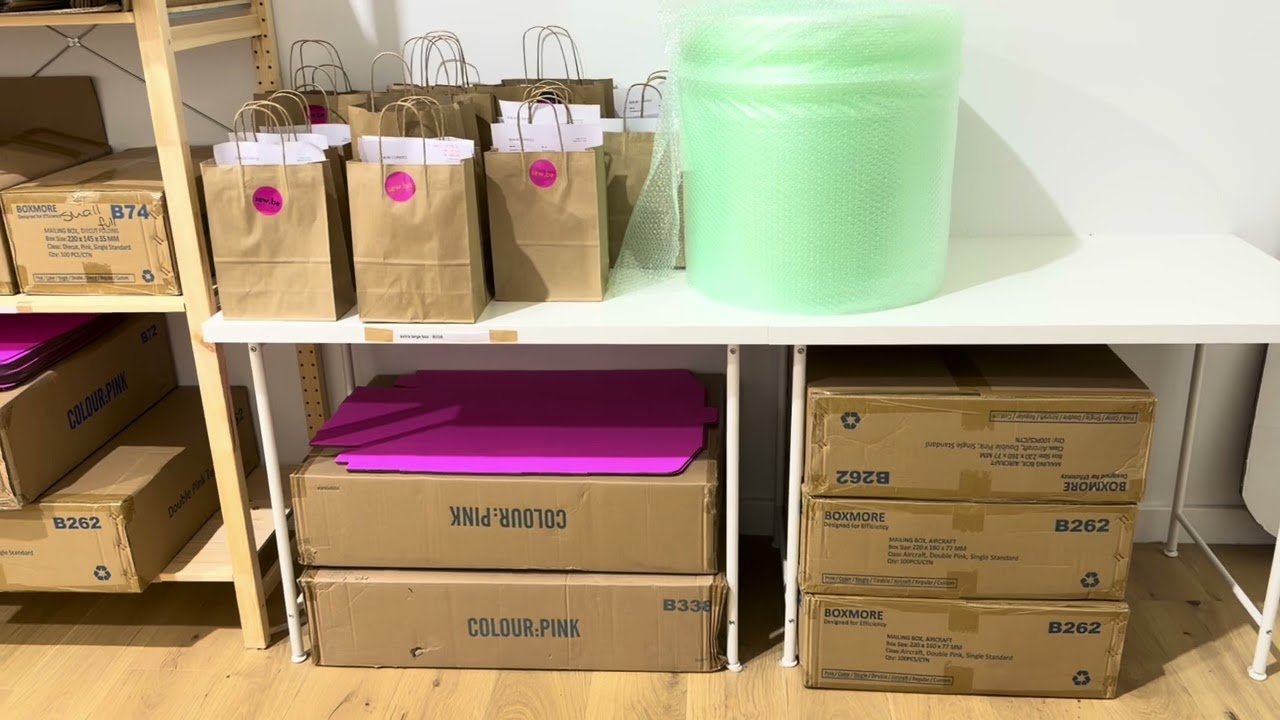 Shop Tour, back room update and AQC prep