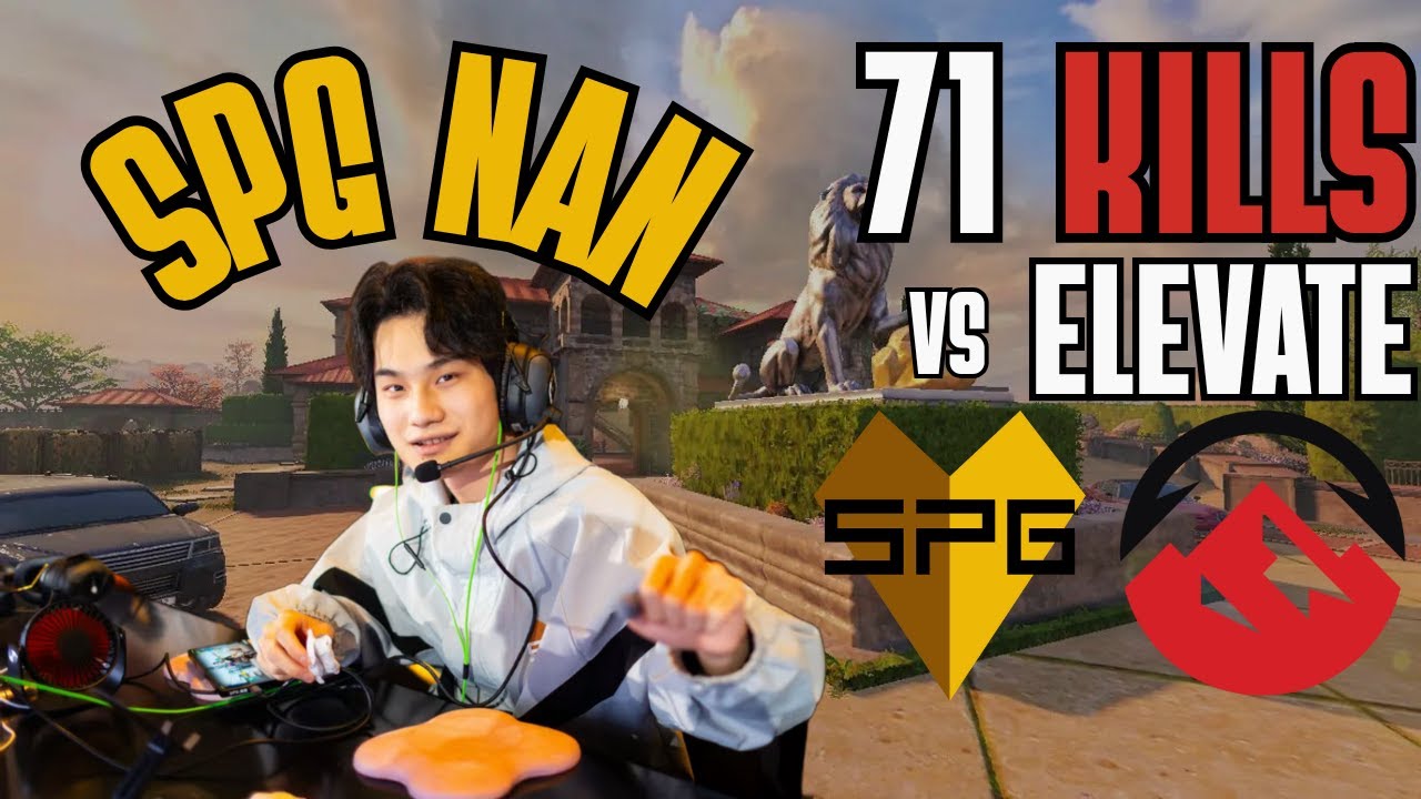 SPG Nan 71 kills vs ELEVATE - SPG vs ELV Scrim Champs 2025 | COD MOBILE