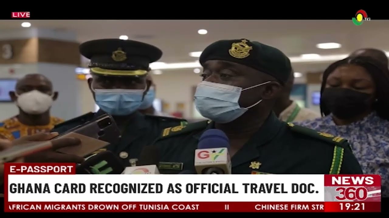 E-Passport: Ghana Card as travel document takes effect