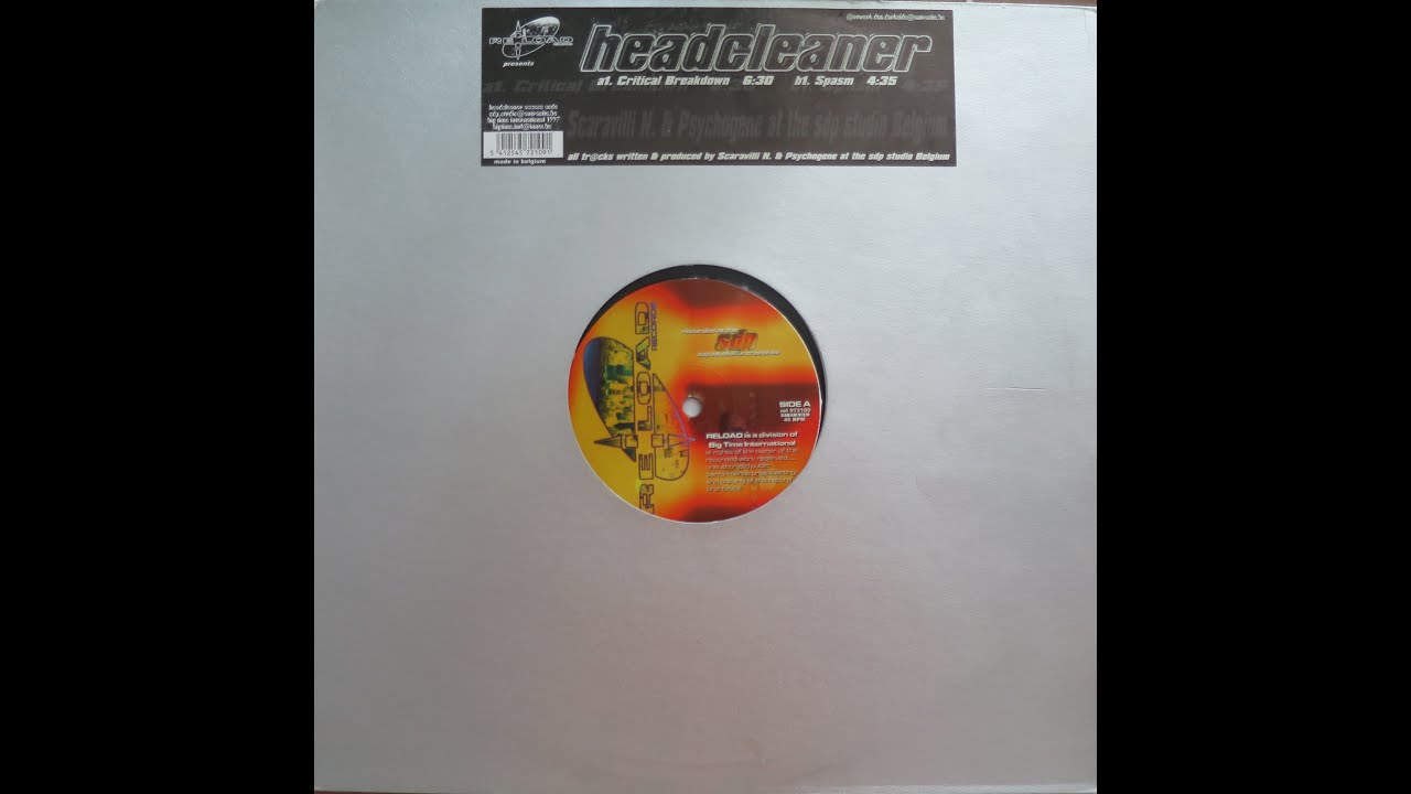 Headcleaner - Critical Breakdown (1997)
