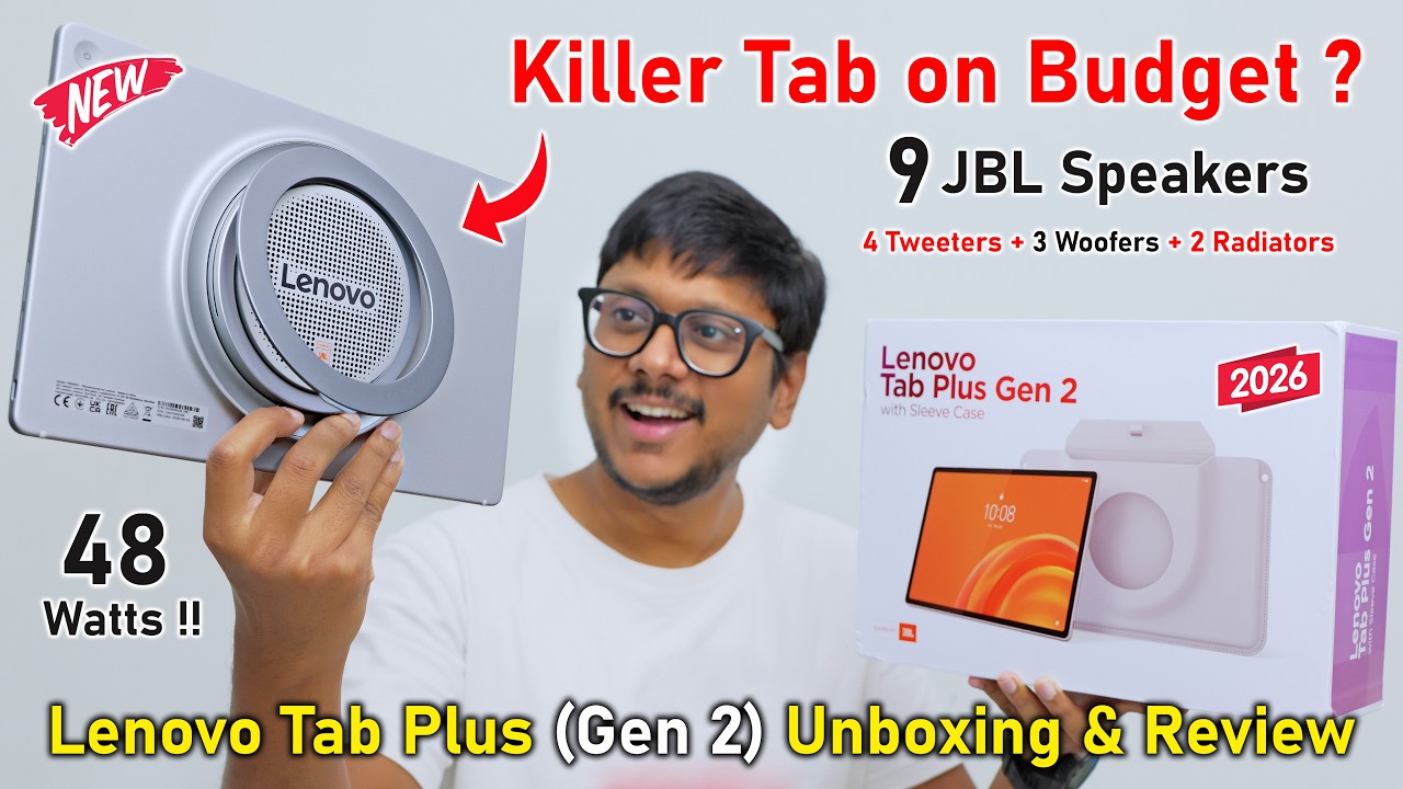 Best Tab to Buy in Sale..? 😱 Lenovo Tab Plus Gen 2 (2026) with JBL Audio & Dolby ATMOS🔥