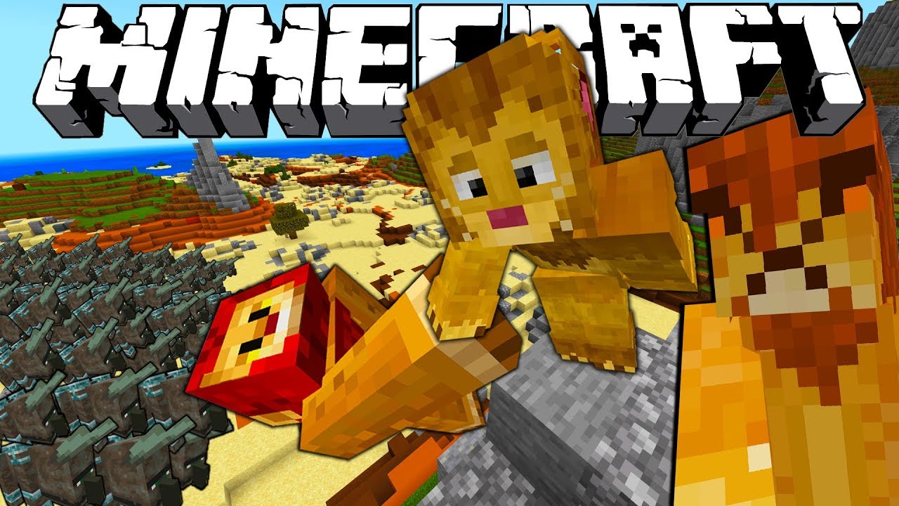 MINECRAFT КОРОЛЬ ЛЕВ | ДА ЗДРАВСТВУЕТ КОРОЛЬ | MINECRAFT XBOX