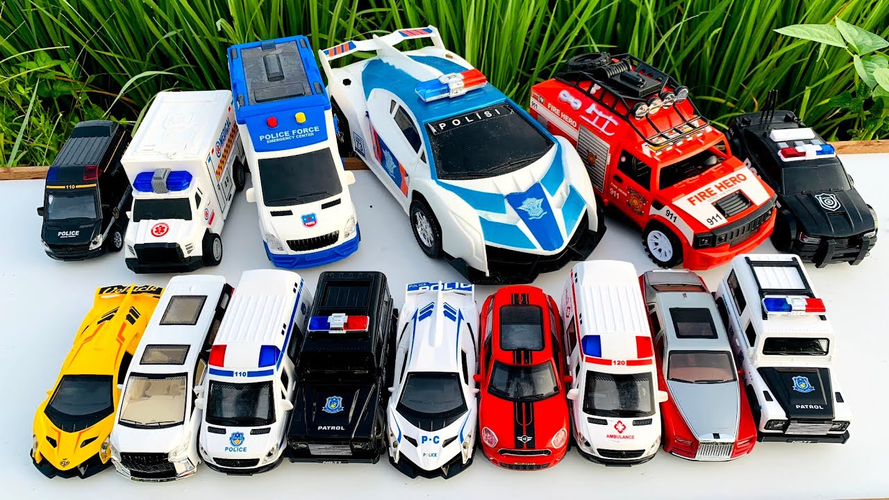Mobil Mobilan Truk Oleng, Mobil Ambulan Emergency, Mobil Polisi, Mobil Damkar, Mobil Balap #5636