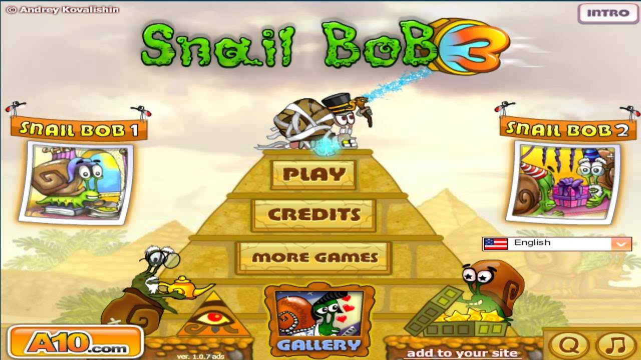 Snail Bob 3 - Egypt [soundtrack - maintheme]