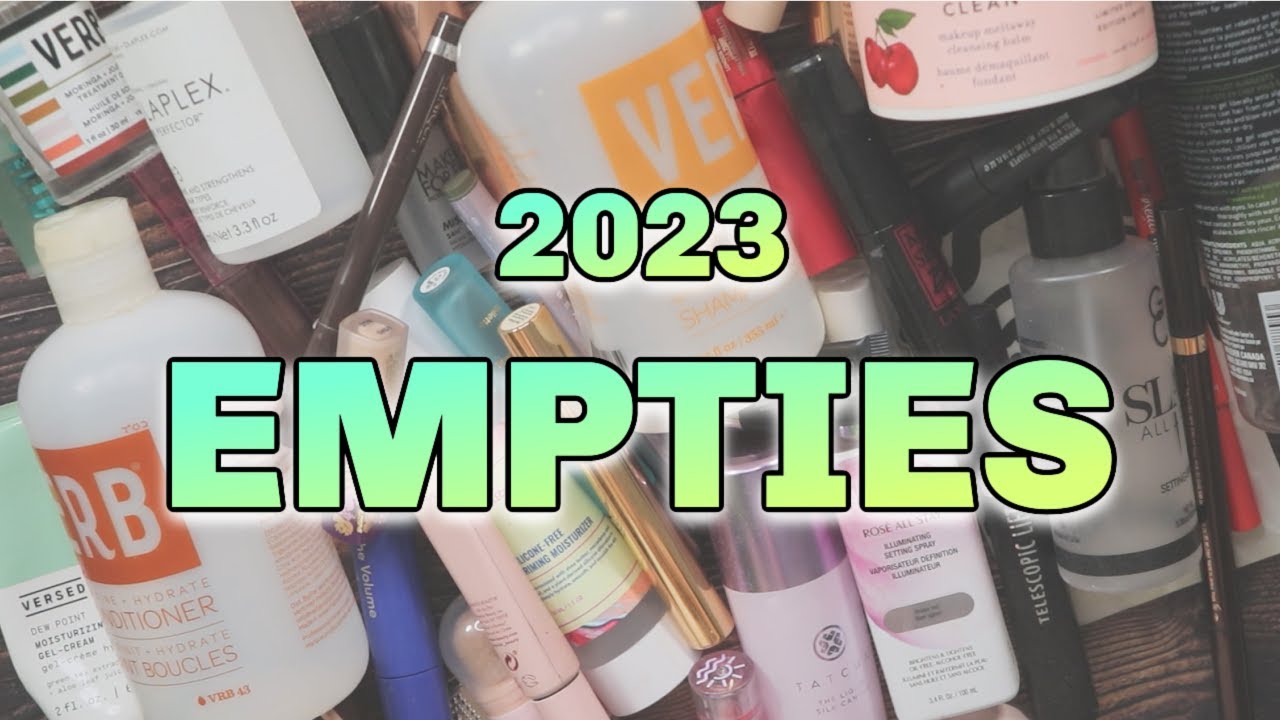 End of Year Beauty Empties | 2023