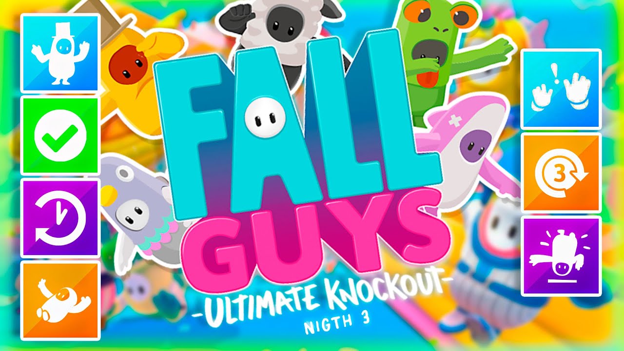 Fall Guys: Ultimate Knockout Gameplay Season 1 - The First 17 Minutes and Conquering Trophies - PS4