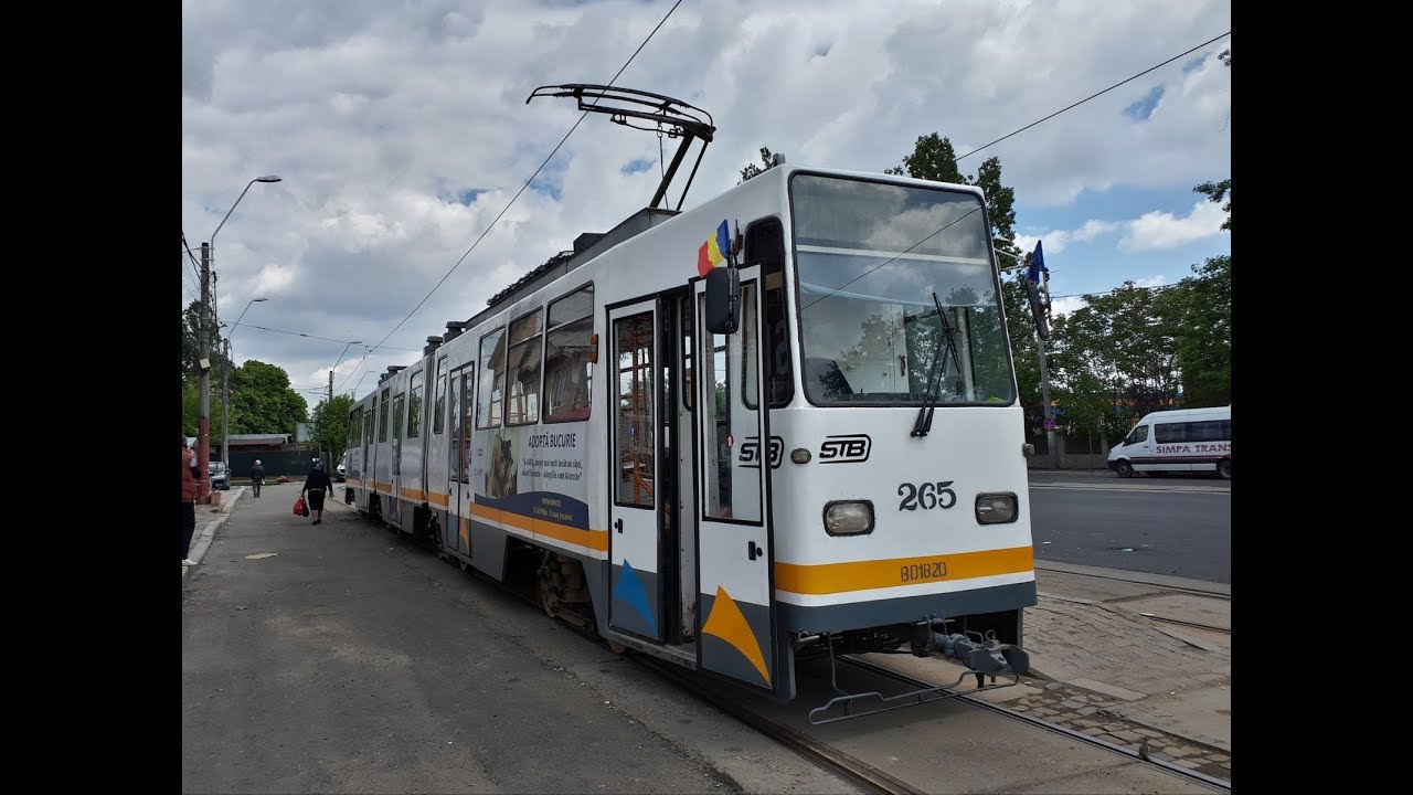 Cab View : Linia 25 : C.F.R. Progresul - Depoul Militari