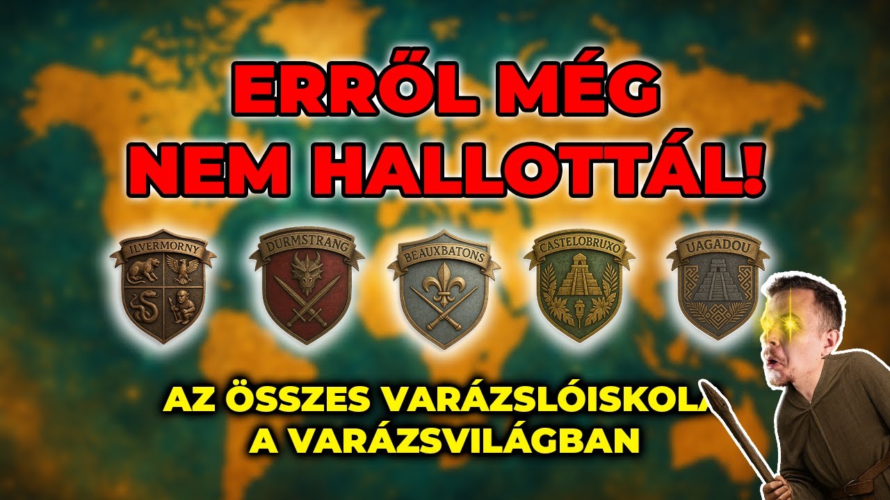 Az ÖSSZES Varázslóiskola a Harry Potter-Univerzumban