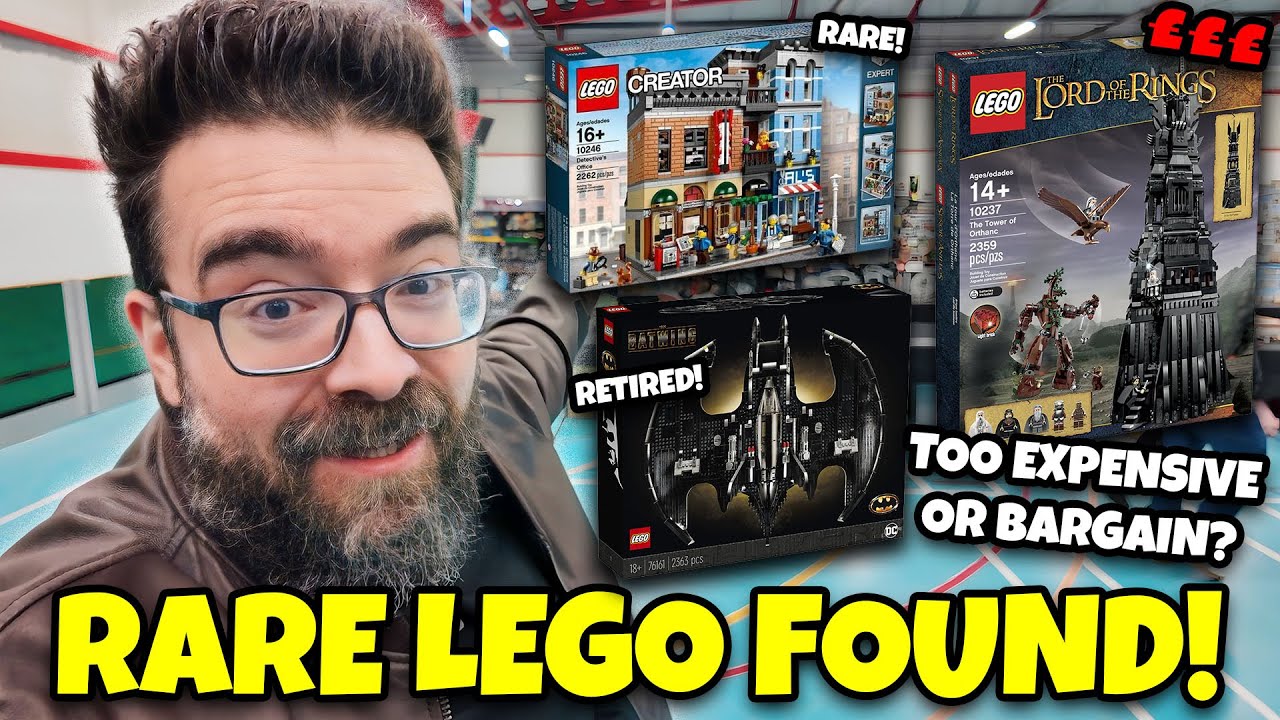 🔥 НАЙДЕН РЕДКИЙ LEGO! Ищем снятые с производства и уценённые LEGO на National Brick Events 🔎