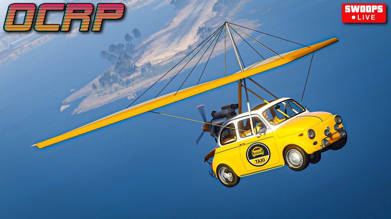 The Return Of The Flying Taxi In OCRP! | LIVE