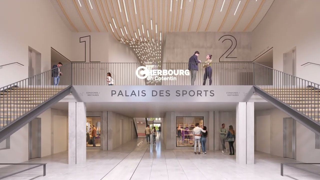 Découvrez le futur Palais des sports Chantereyne
