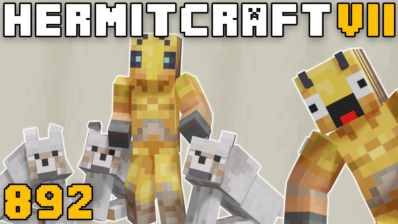 Hermitcraft VII 892 Beeralis & The Wolves!