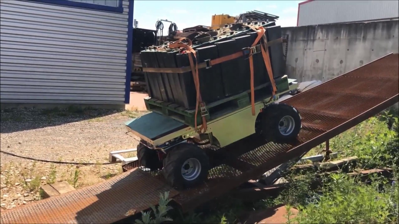 PLATEFORME MOTORIS&Eacute;E CM160 RAMPE - HYDROSYSTEM