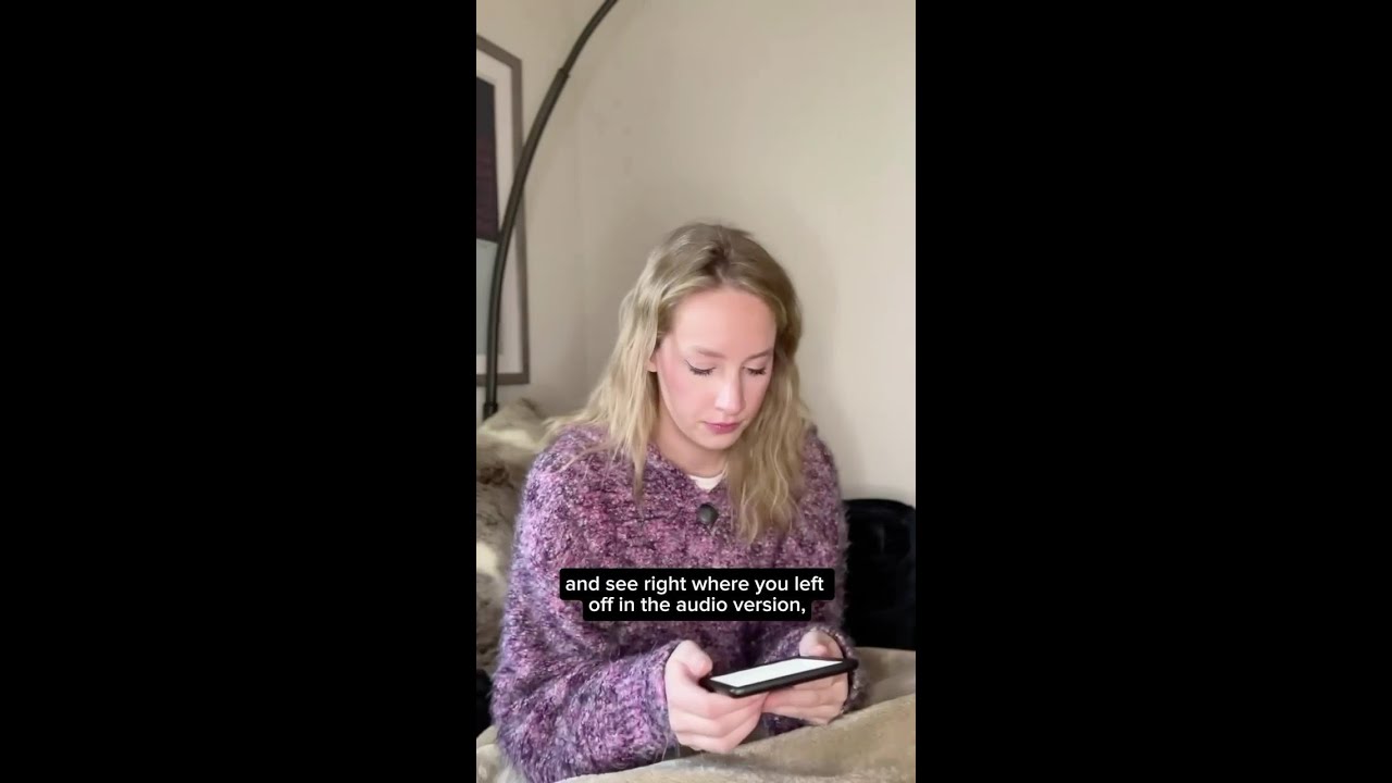 How to connect your Kindle with your audiobooks on Audible via Whispersync?✨🎧📚