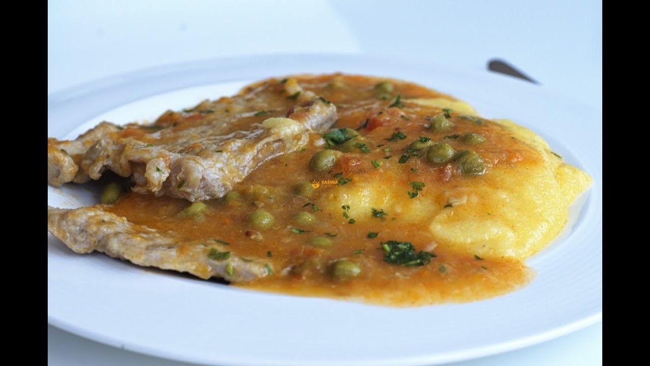 Saft Teletina Gra&scaron;ak Veal Stew & Peas recipe - Sa&scaron;ina kuhinja