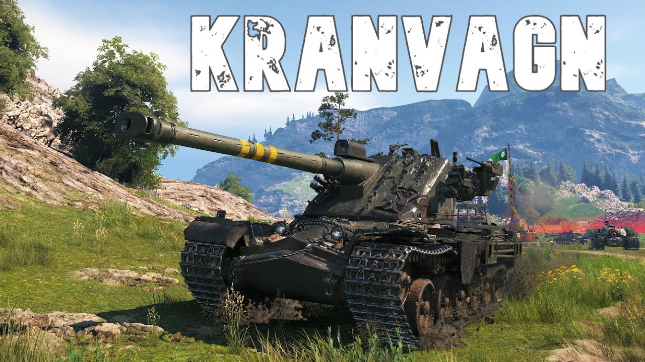 World of Tanks Kranvagn - 4 Kills 10,7K Damage