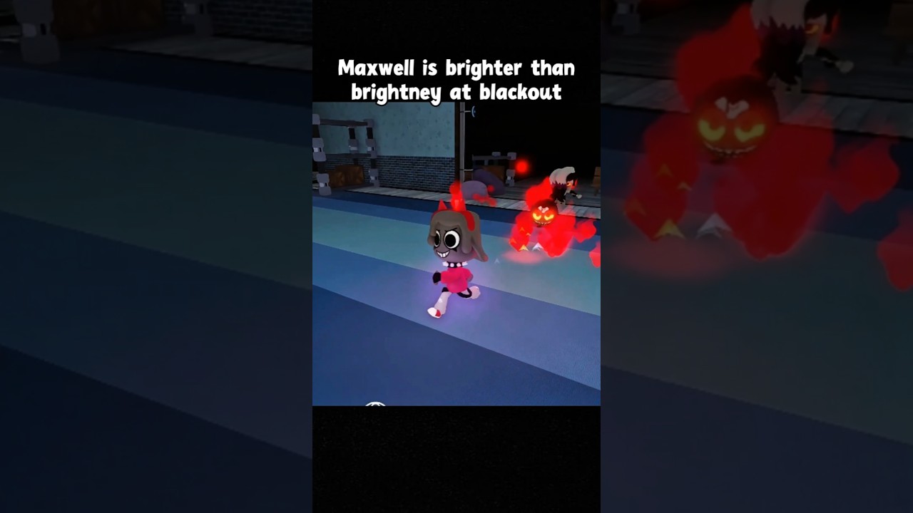 Waxwell заменяет Brightney во время блэкаута #dandysworld #roblox #обновление