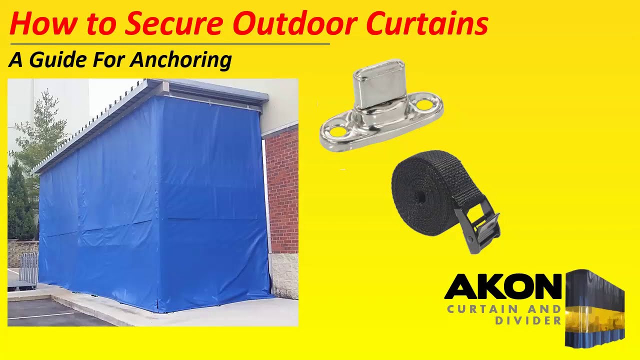 How to Secure Outdoor Curtains | Against the Wind
