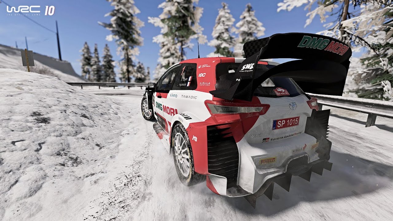 TOP 3 - Col de Braus - Monte Carlo  | Toyota Yaris WRC | WRC 10