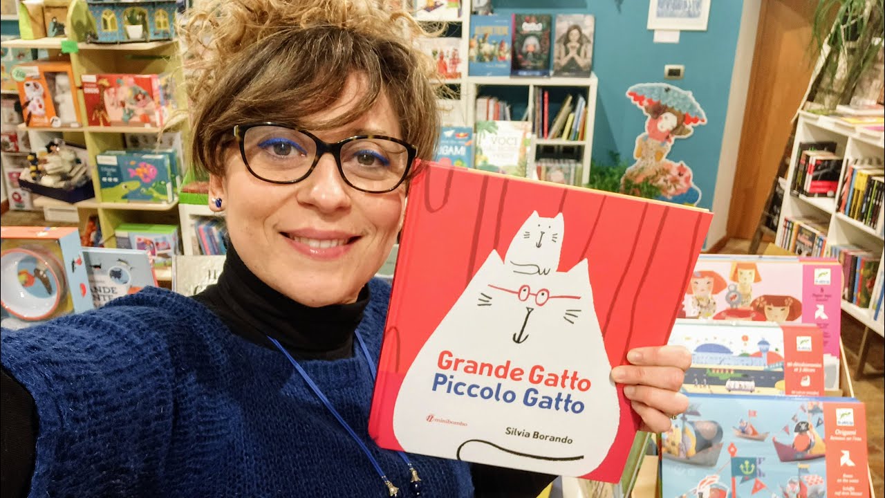 GRANDE GATTO PICCOLO GATTO di Silvia Borando, Minibombo edizioni