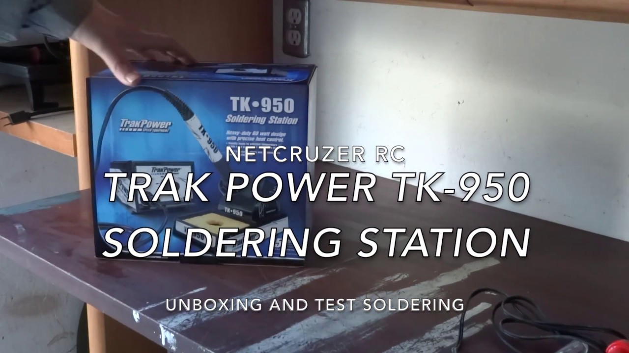 TrakPower TK-950 Soldering Station Unboxing and Test