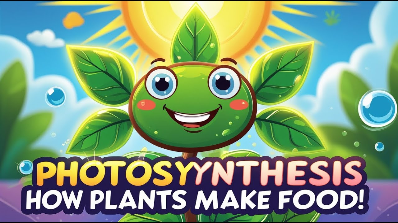PHOTOSYNTHESIS – How Plants Make Food! | Easy Science for Kids | Kiddie Science Toon