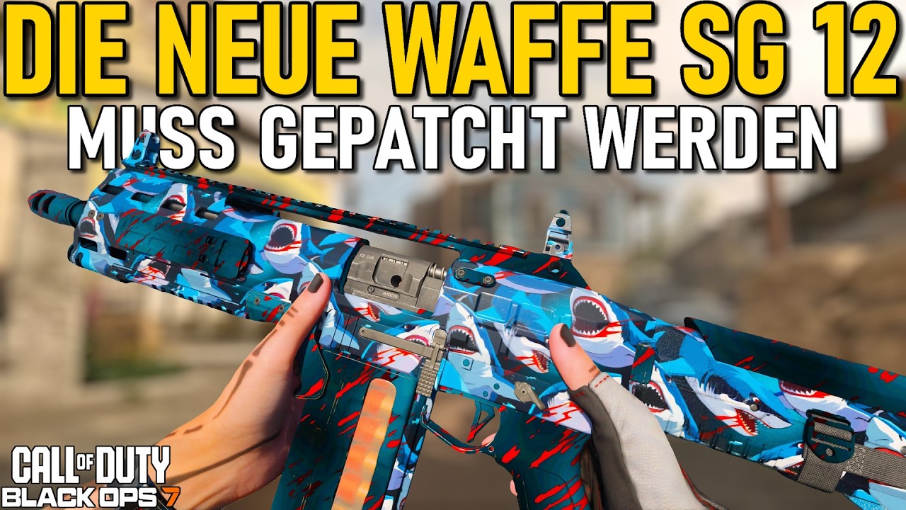 WTF!!! DIE NEUE WAFFE SG 12 ist SO UNFAIR in BLACK OPS 7 (Sg 12 Shotgun Escalation Directive Event)