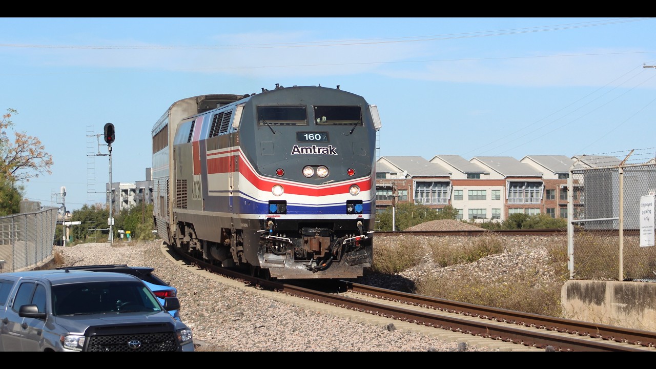 Railfanning at Fort Worth Central Station w/ Amtrak, TRE, BNSF, Texrail, and friendly crews.