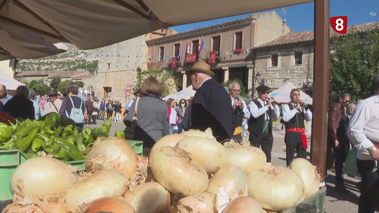 La feria de la Cebolla triunfa en Palenzuela