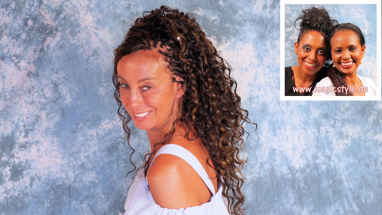 Heike: Mein jährlicher Besuch bei Magic Style - neue Open Braids - Hochsteckanleitung