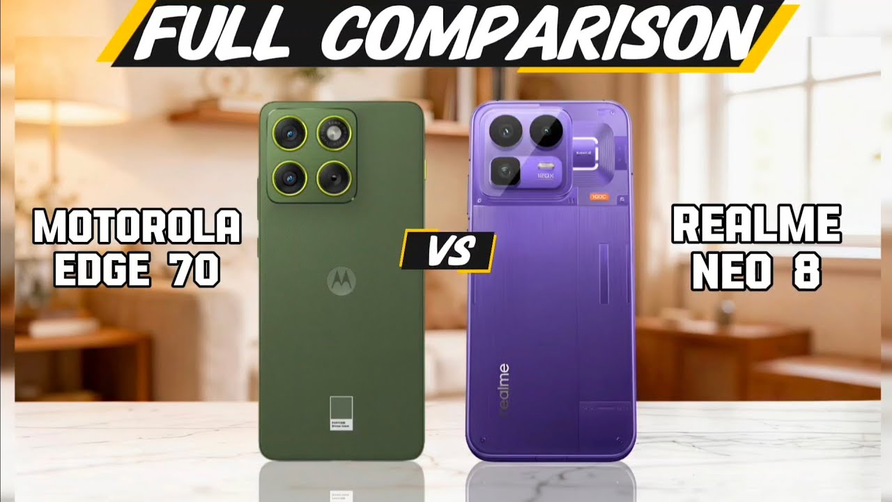 Motorola Edge 70 vs Realme Neo || which one is best 🤔?