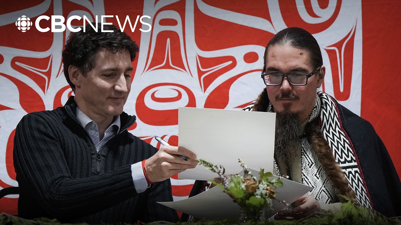 Historic agreement signed recognizing Indigenous title over Haida Gwaii