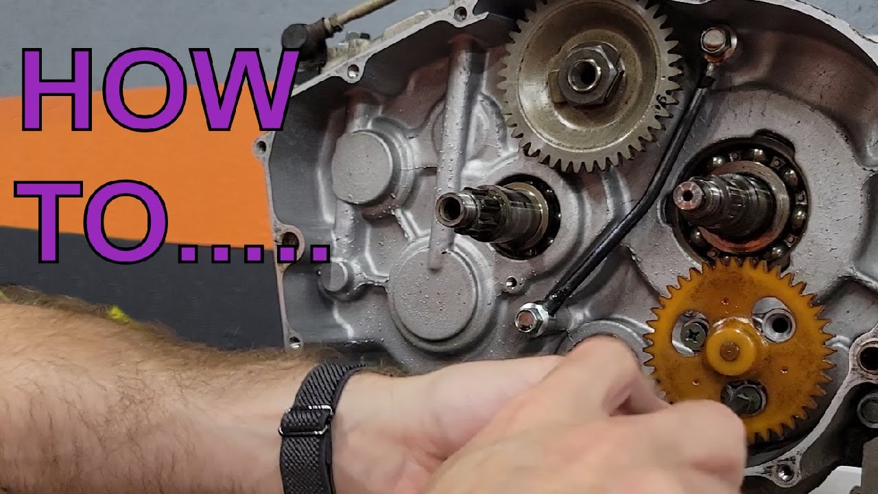 How to install a warrior 350 oil pump