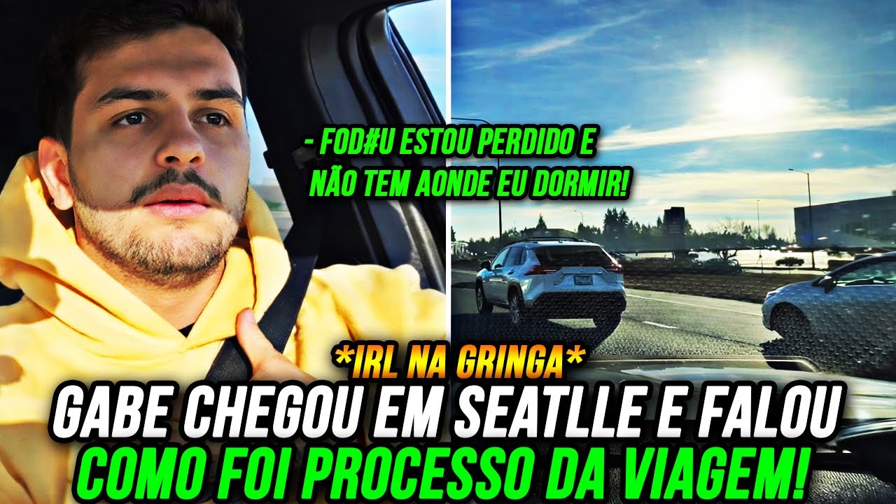 FINALMENTE EM SEATTLE l GABE CONTA COMO FOI O PROCESSO DA VIAGEM!