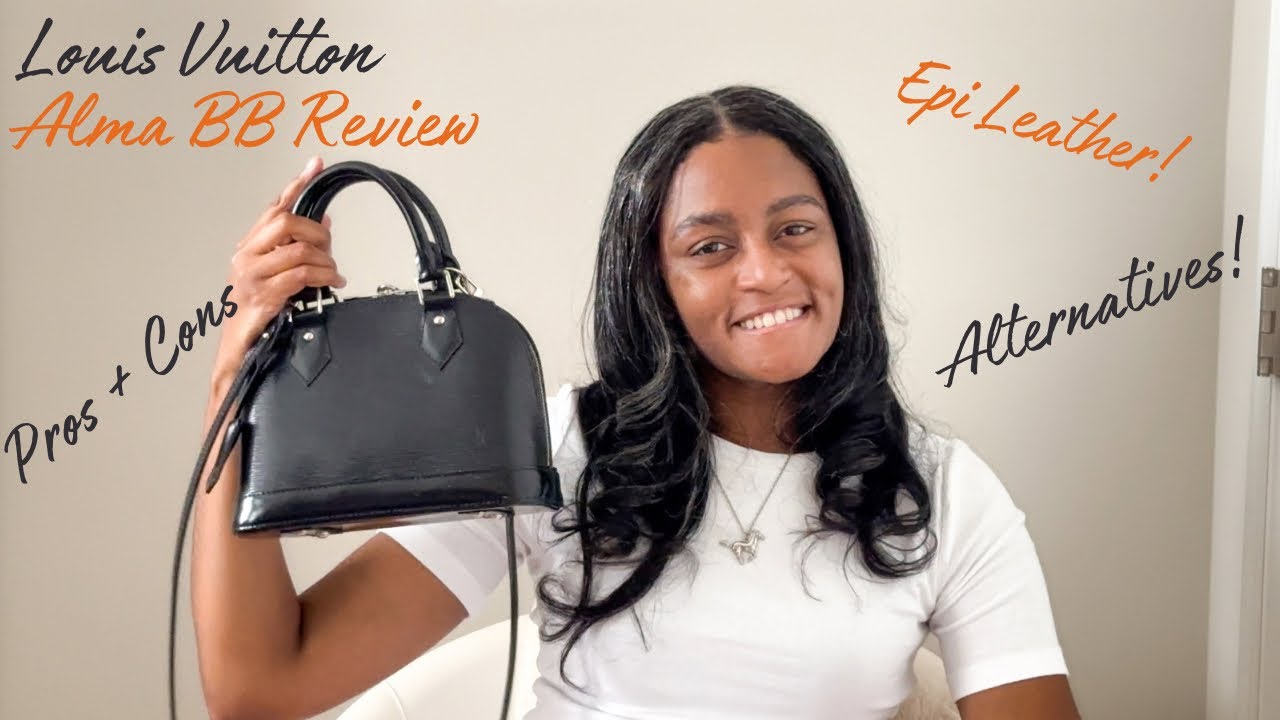 Louis Vuitton Alma BB handbag Review| Epi Leather | Pros + cons | Price | Alternatives | Céline + Me