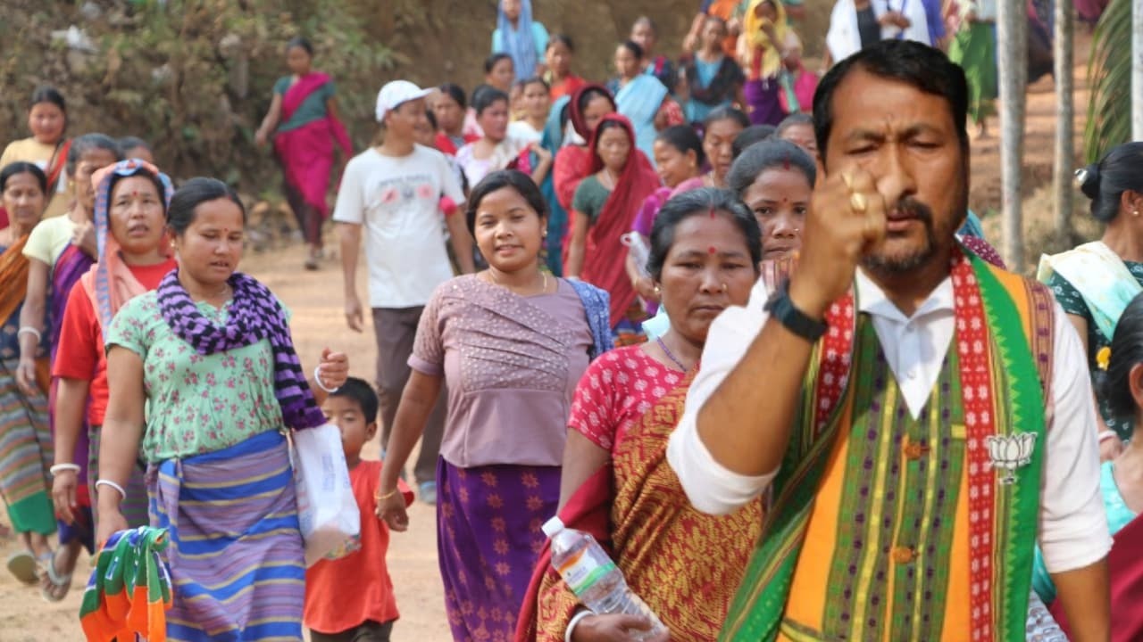Samukchhara Village ni 19 Family 55 Voters Lukurokno Bjp Bana Romkha | MDC Padalochan Tripura