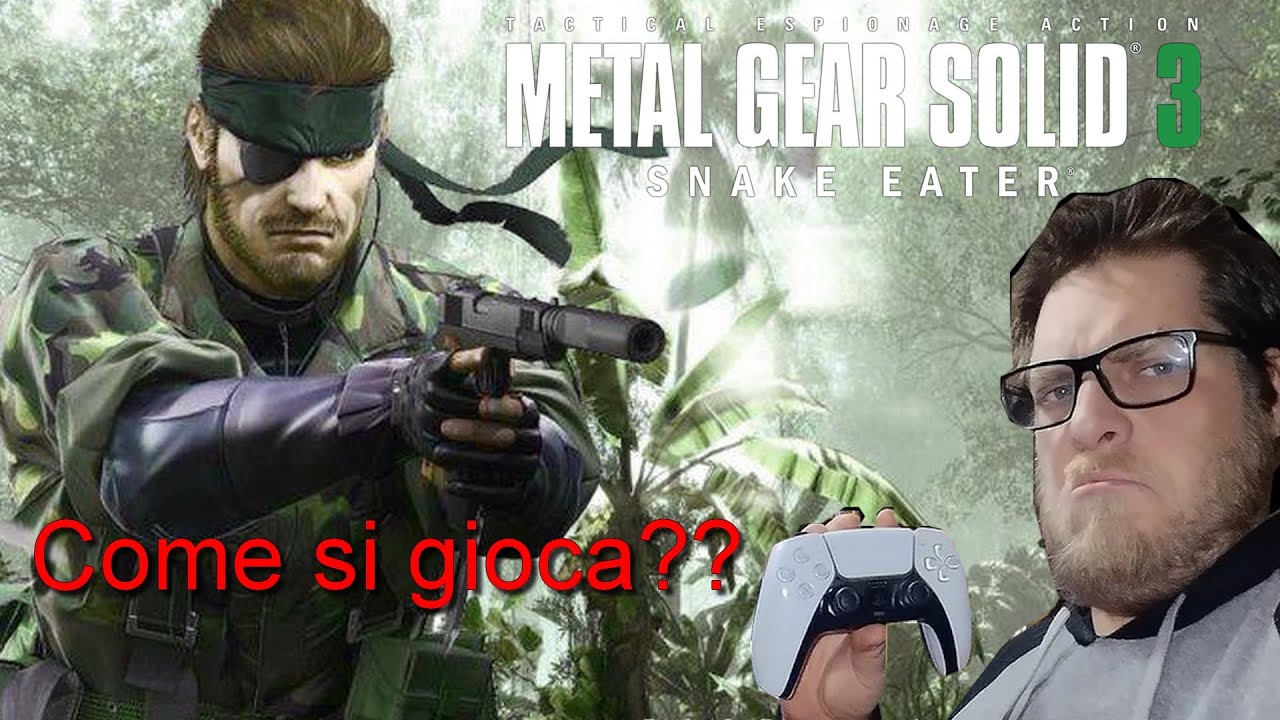 Tutorial ai comandi di base dei Metal Gear Solid 3