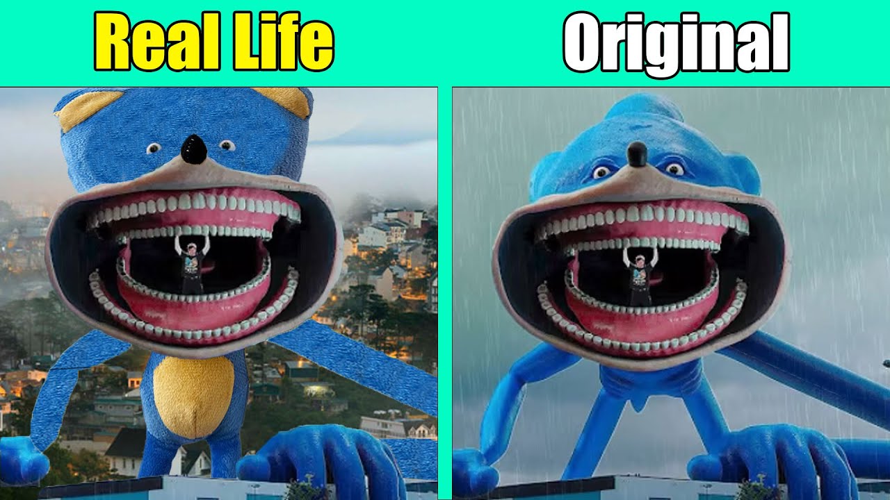 The cruelty of Shin Sonic - Sonic The Hedgehog 3 Animation | Sonic Original vs Plush Toys